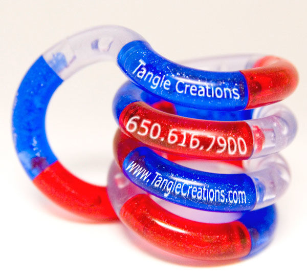 Palm Sparkle Red, Blue